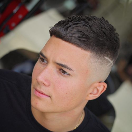 مدل موی فرنچ کراپ _ آموزشگاه آرایشگری مردانه سروصورت